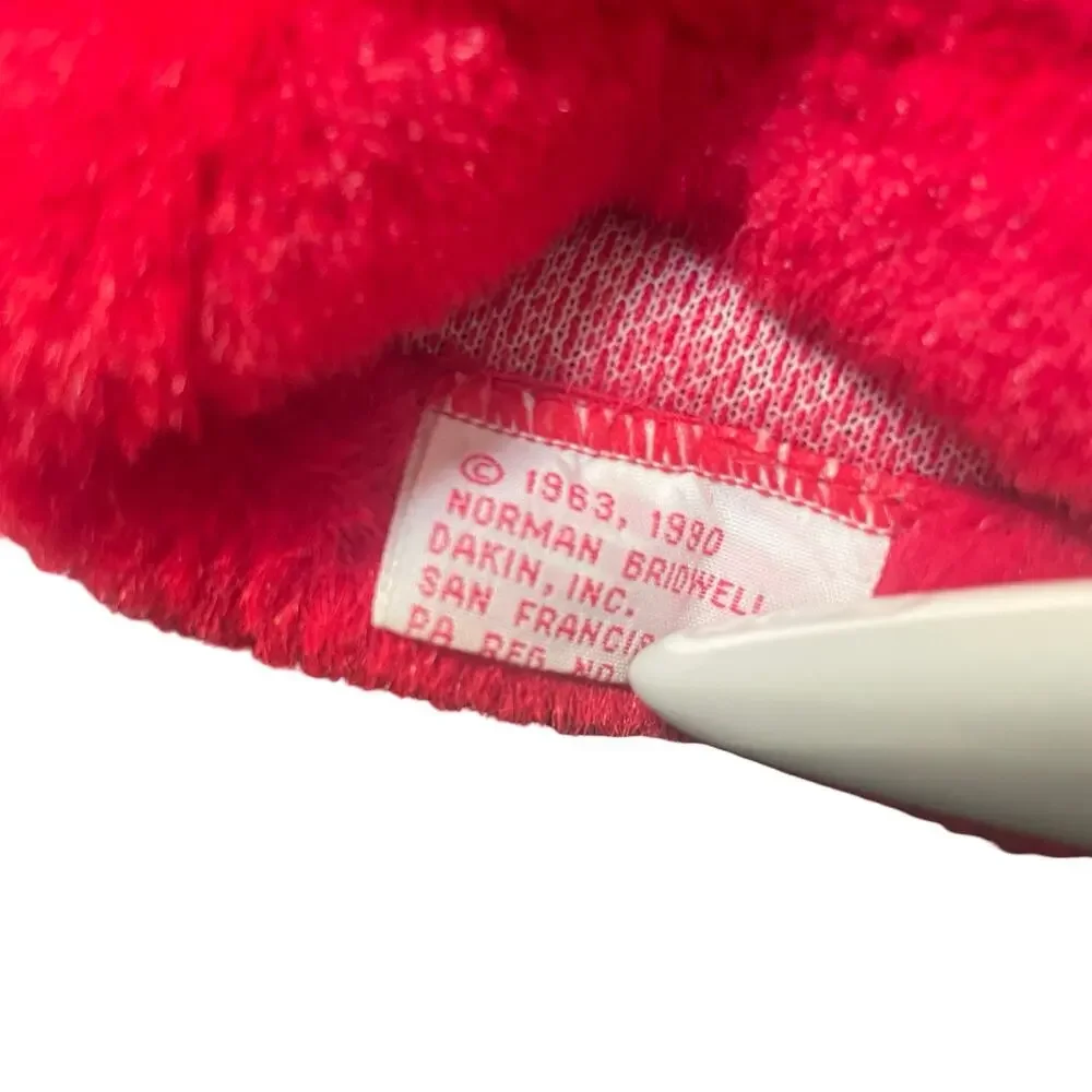 Dakin Clifford The Big Red Dog Vintage 1990 Hand Puppet Plush Scholastic 1963